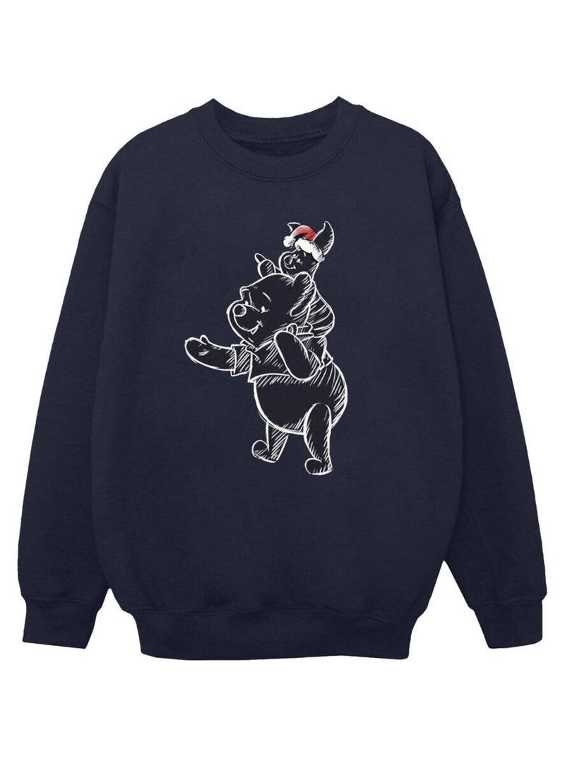 Disney - Sweat Bleu marine - Kiabi