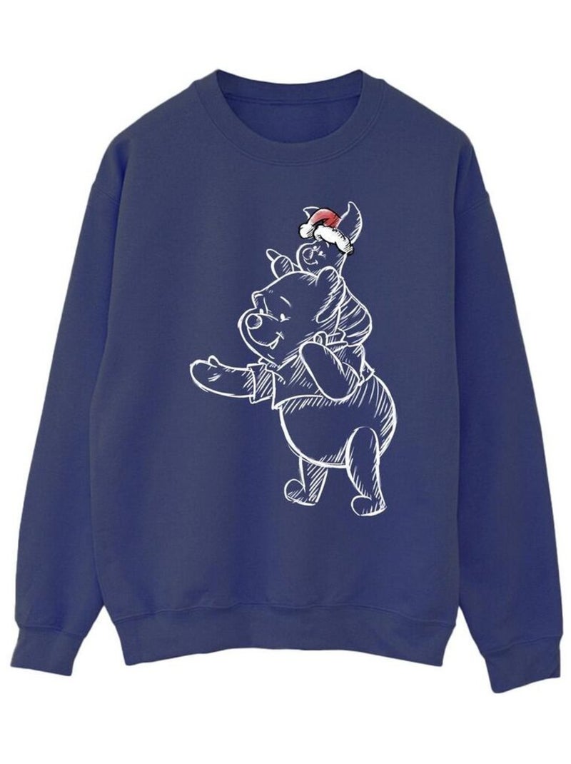 Disney - Sweat Bleu marine - Kiabi