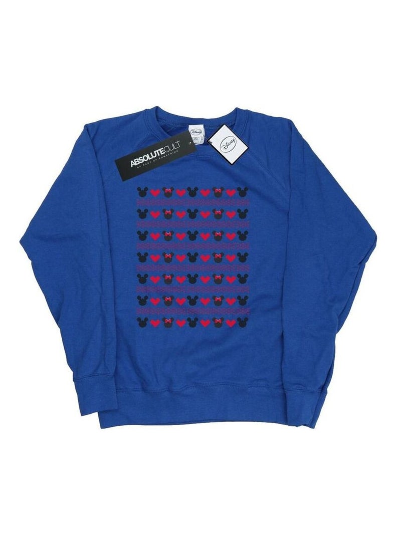 Disney - Sweat Bleu roi - Kiabi