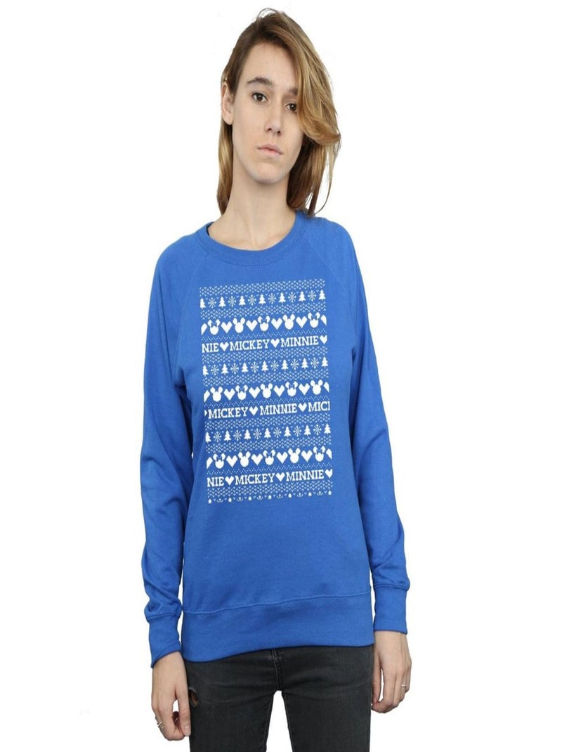 Disney - Sweat Bleu roi - Kiabi