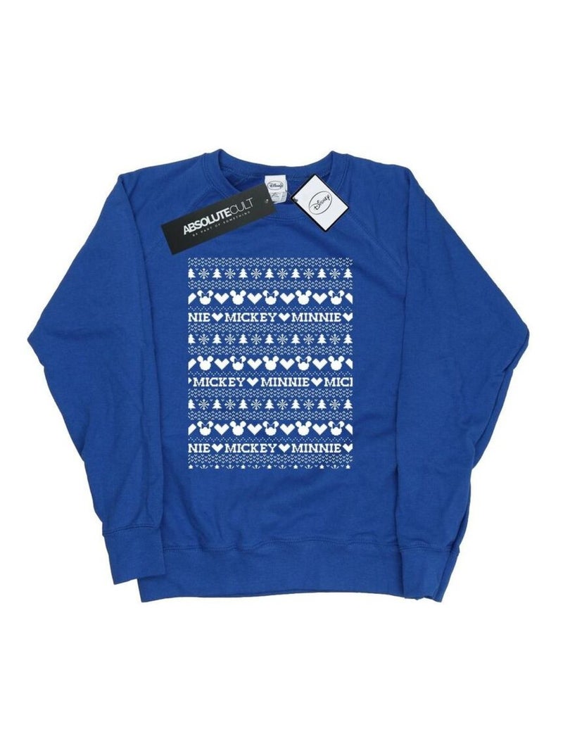 Disney - Sweat Bleu roi - Kiabi