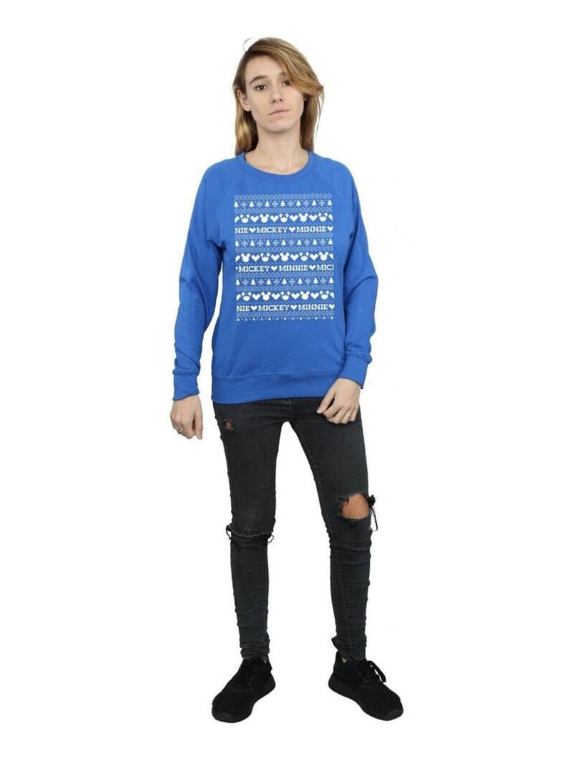 Disney - Sweat Bleu roi - Kiabi