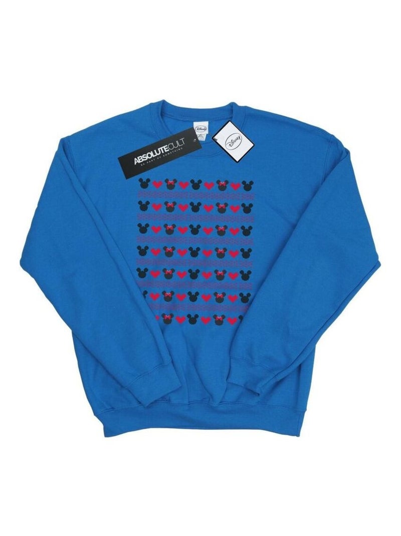 Disney - Sweat Bleu roi - Kiabi