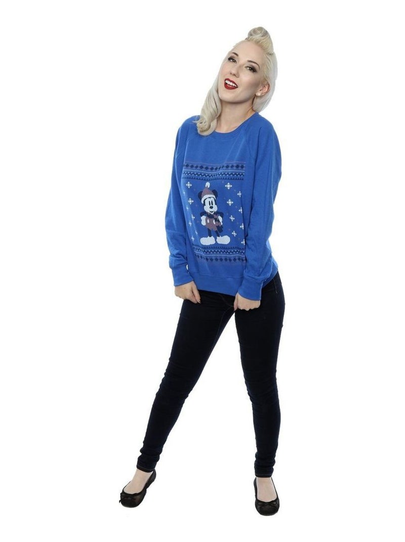 Disney - Sweat Bleu roi - Kiabi