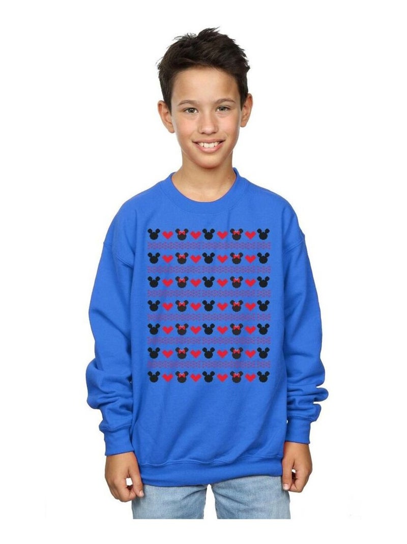 Disney - Sweat Bleu roi - Kiabi