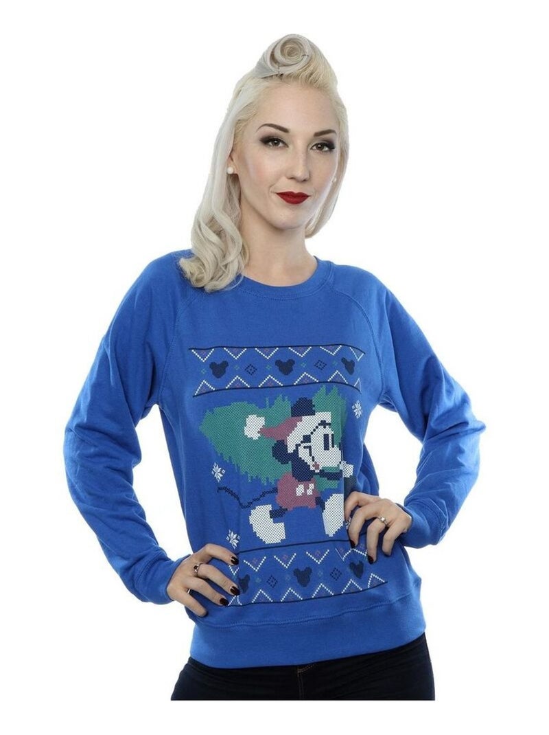 Disney - Sweat Bleu roi - Kiabi