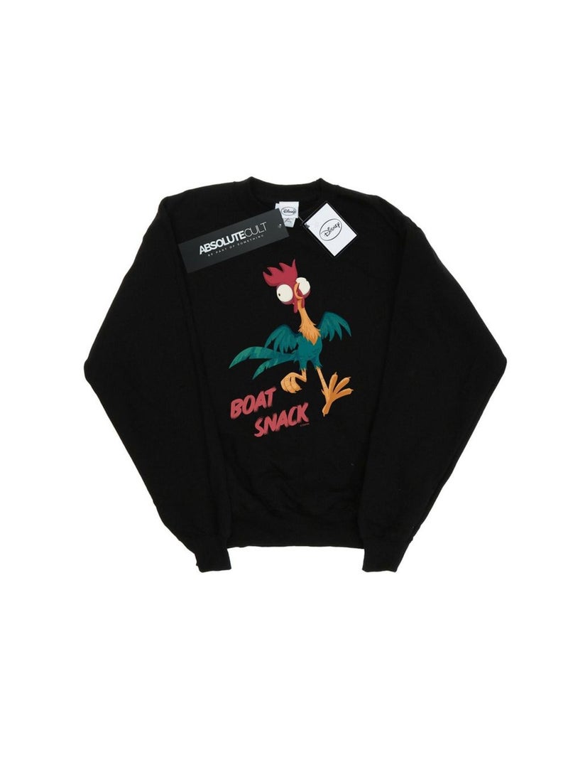 Disney - Sweat BOAT SNACK Noir - Kiabi