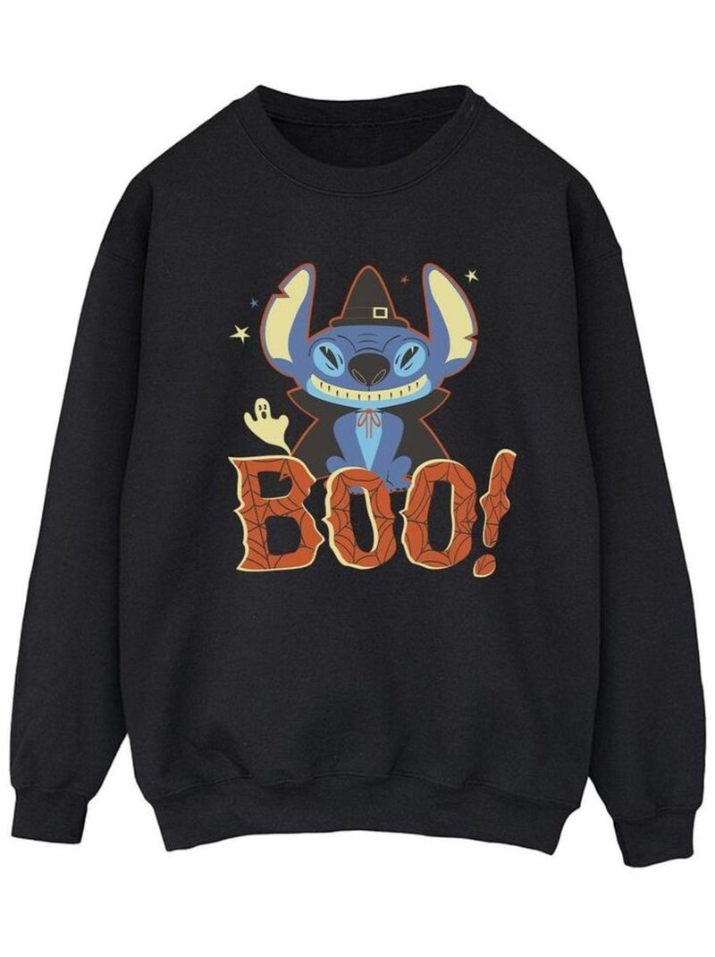 Disney - Sweat BOO! Noir - Kiabi