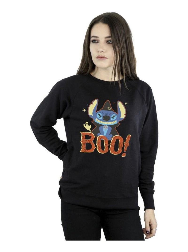 Disney - Sweat BOO! Noir - Kiabi
