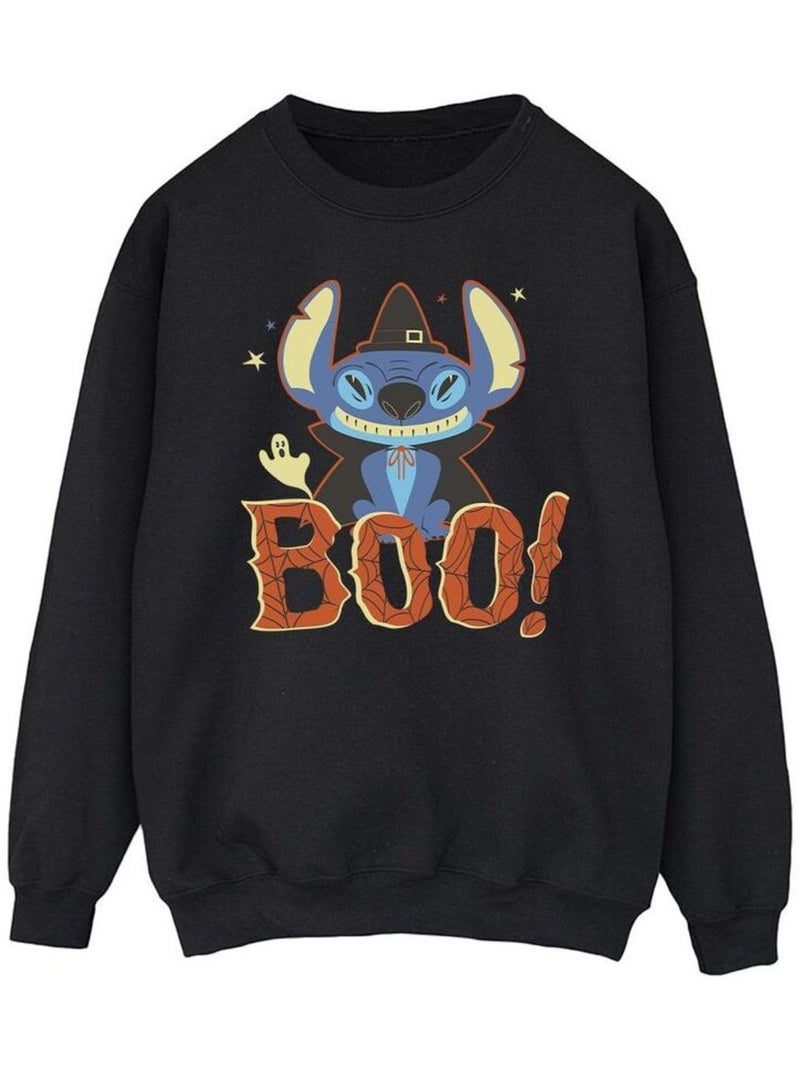 Disney - Sweat BOO! Noir - Kiabi