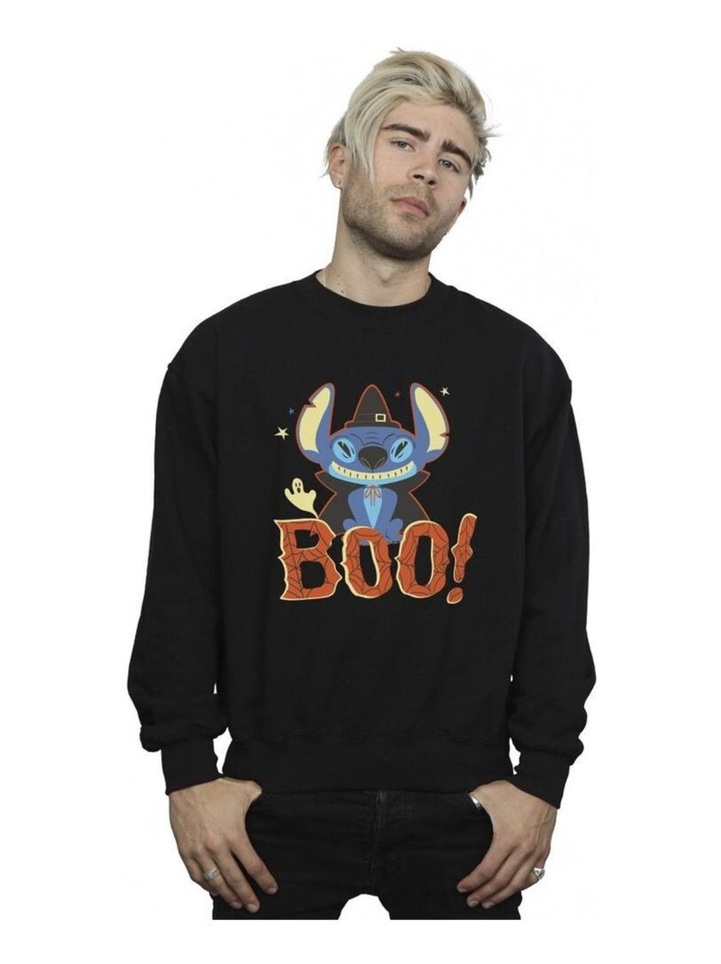 Disney - Sweat BOO! Noir - Kiabi