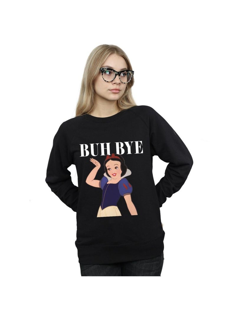 Disney - Sweat BUH BYE Noir - Kiabi