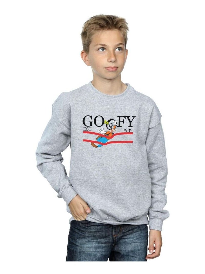 Disney - Sweat BY NATURE Gris chiné - Kiabi