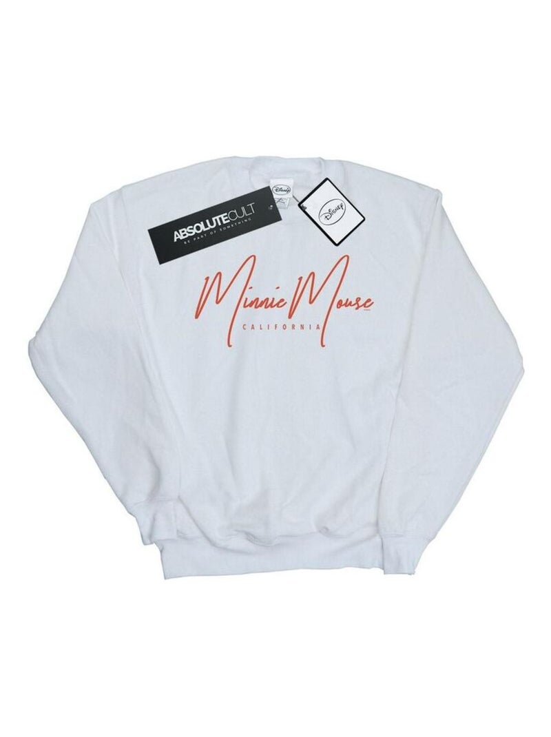 Disney - Sweat CALIFORNIA Blanc - Kiabi