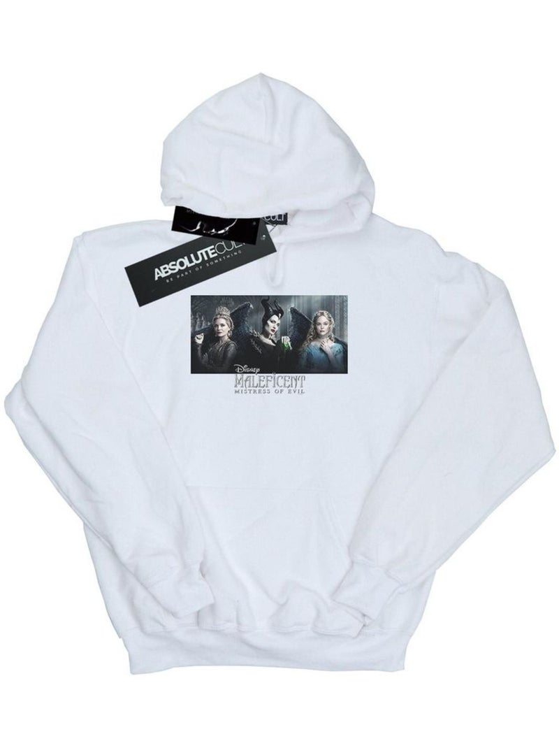 Disney - Sweat ? capuche MISTRESS OF EVIL Blanc - Kiabi