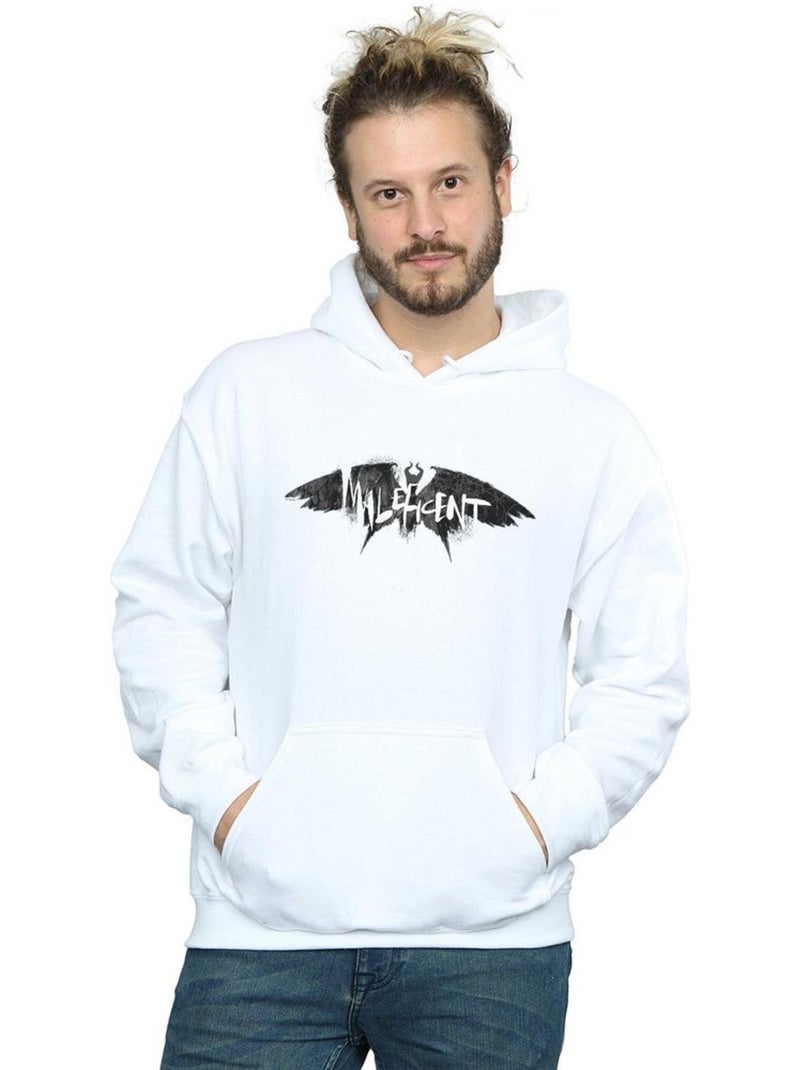 Disney - Sweat ? capuche MISTRESS OF EVIL Blanc - Kiabi