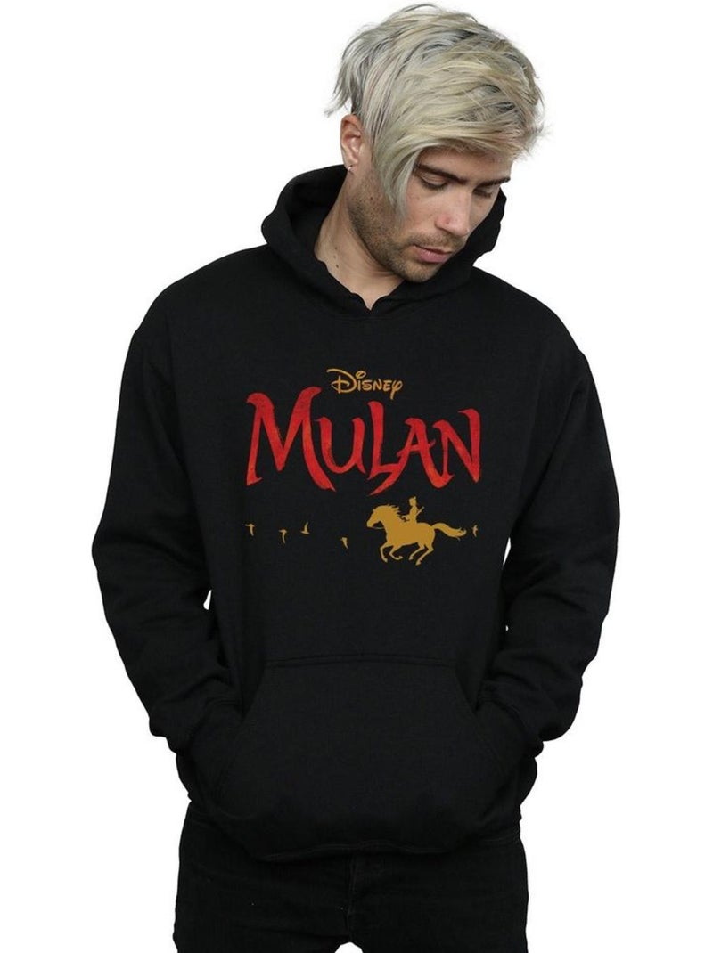 Disney - Sweat ? capuche Noir - Kiabi