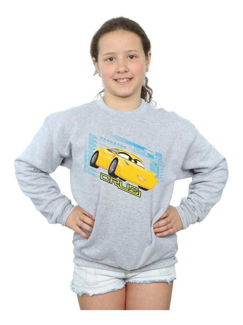 Disney - Sweat CARS Gris chiné - Kiabi