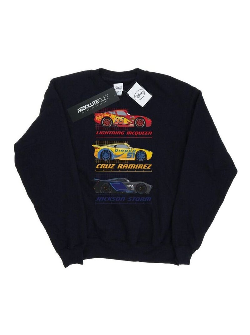 Disney - Sweat CARS Noir - Kiabi