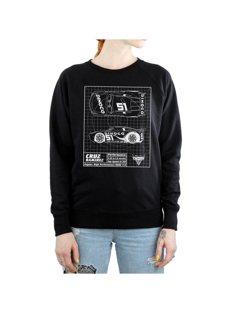 Disney - Sweat CARS Noir - Kiabi