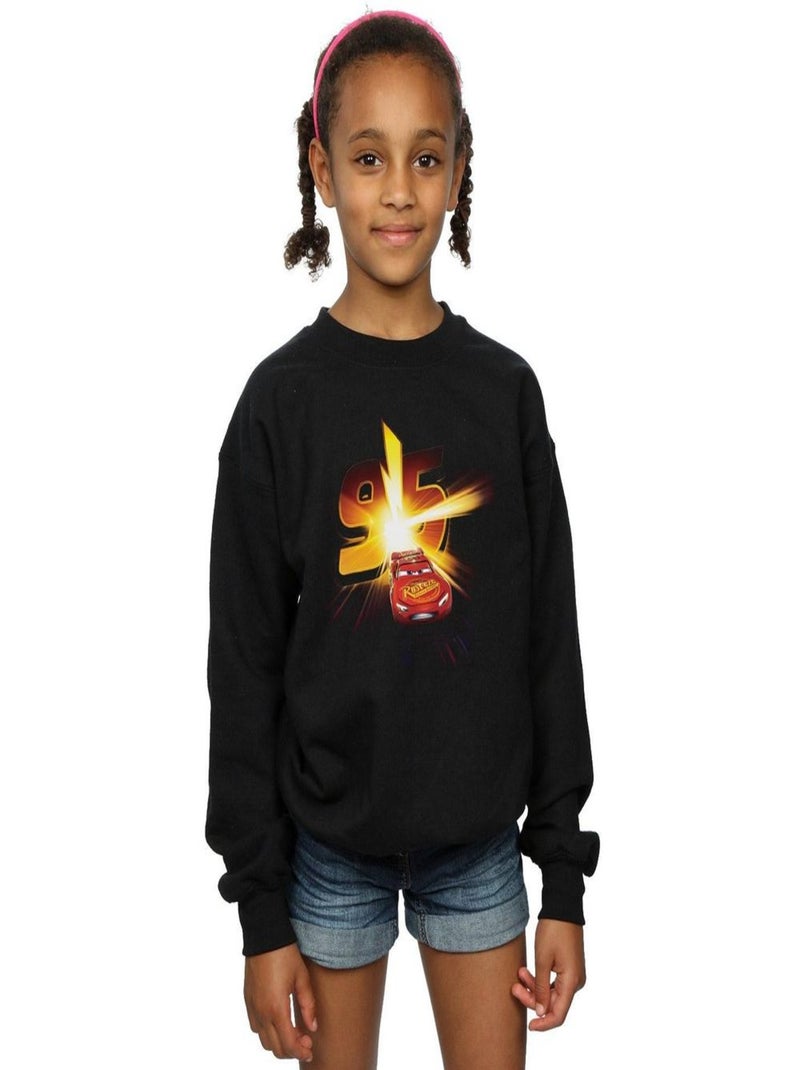 Disney - Sweat CARS Noir - Kiabi