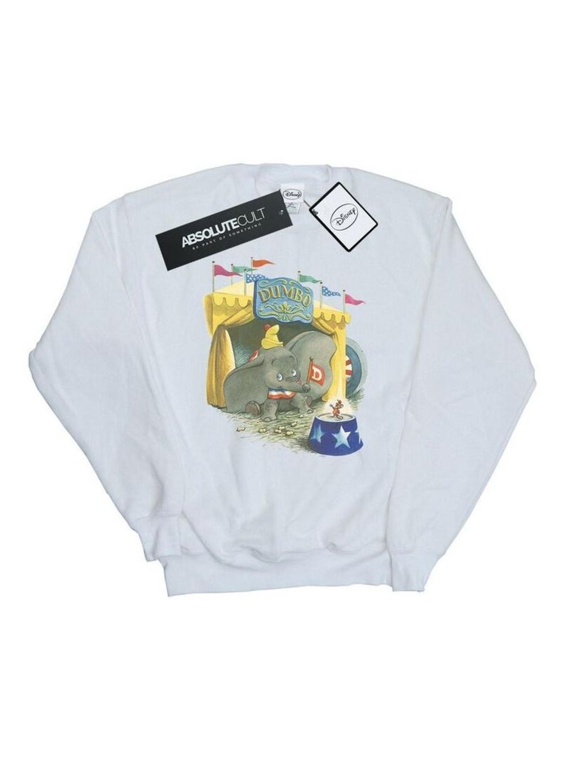 Disney - Sweat CIRCUS Blanc - Kiabi
