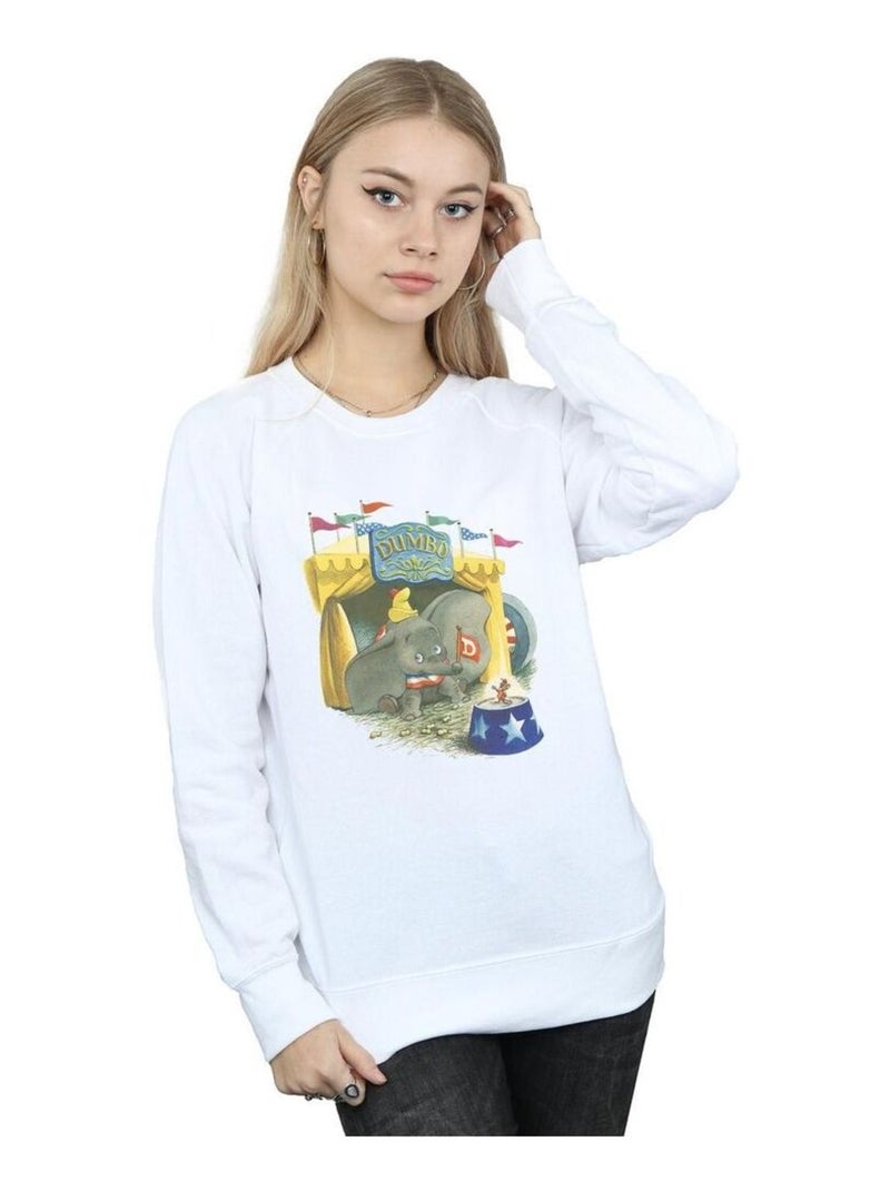 Disney - Sweat CIRCUS Blanc - Kiabi