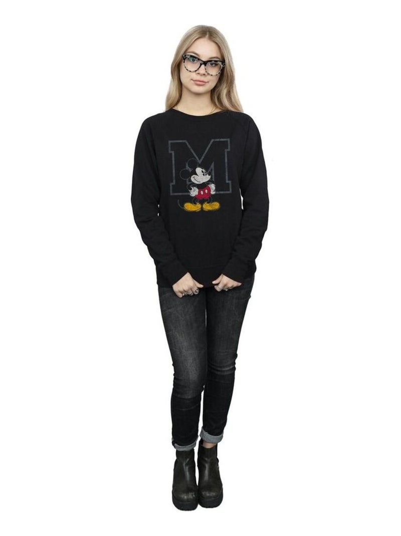 Disney - Sweat CLASSIC M (Mickey Mouse) Noir - Kiabi