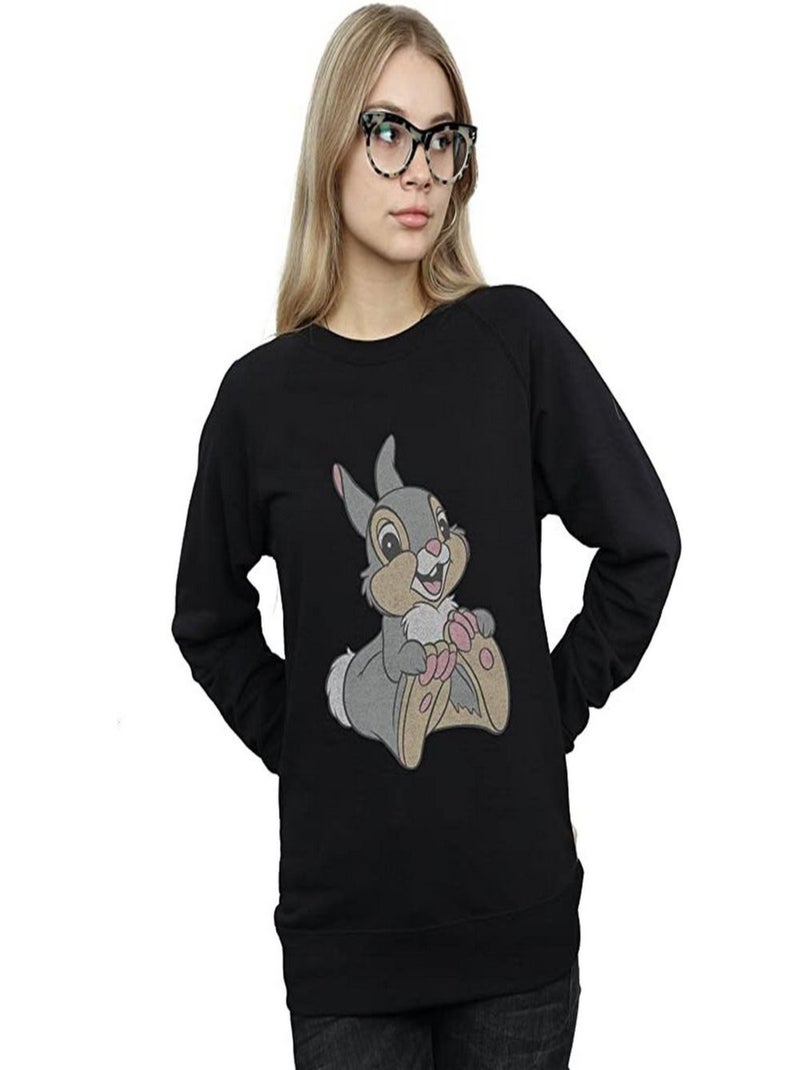 Disney - Sweat CLASSIC (Panpan) Noir - Kiabi
