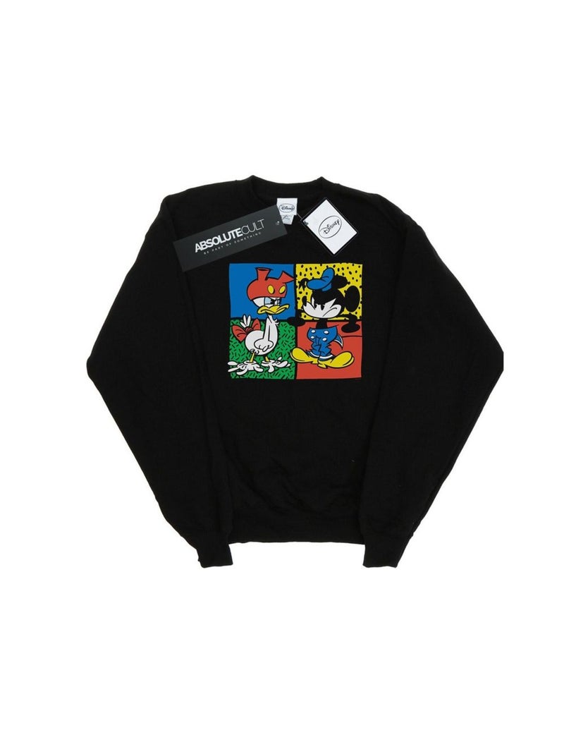 Disney - Sweat CLOTHES SWAP Noir - Kiabi