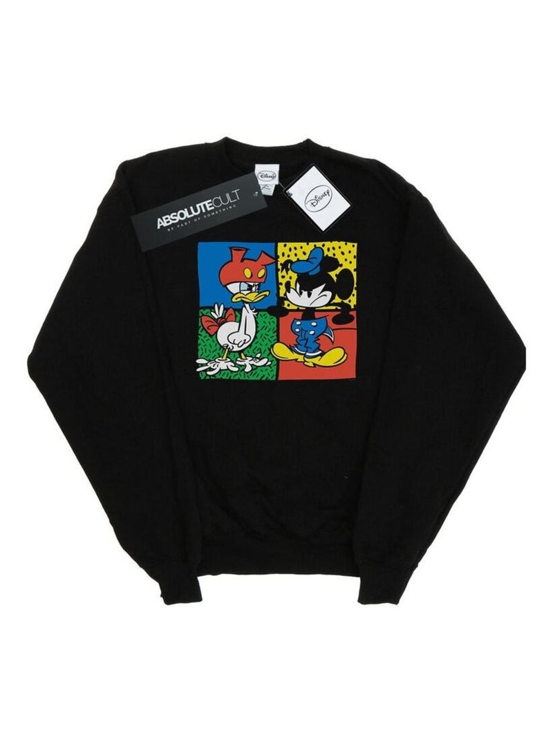 Disney - Sweat CLOTHES SWAP Noir - Kiabi