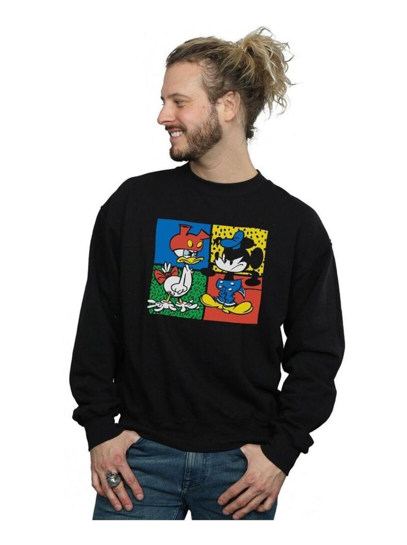 Disney - Sweat CLOTHES SWAP Noir - Kiabi