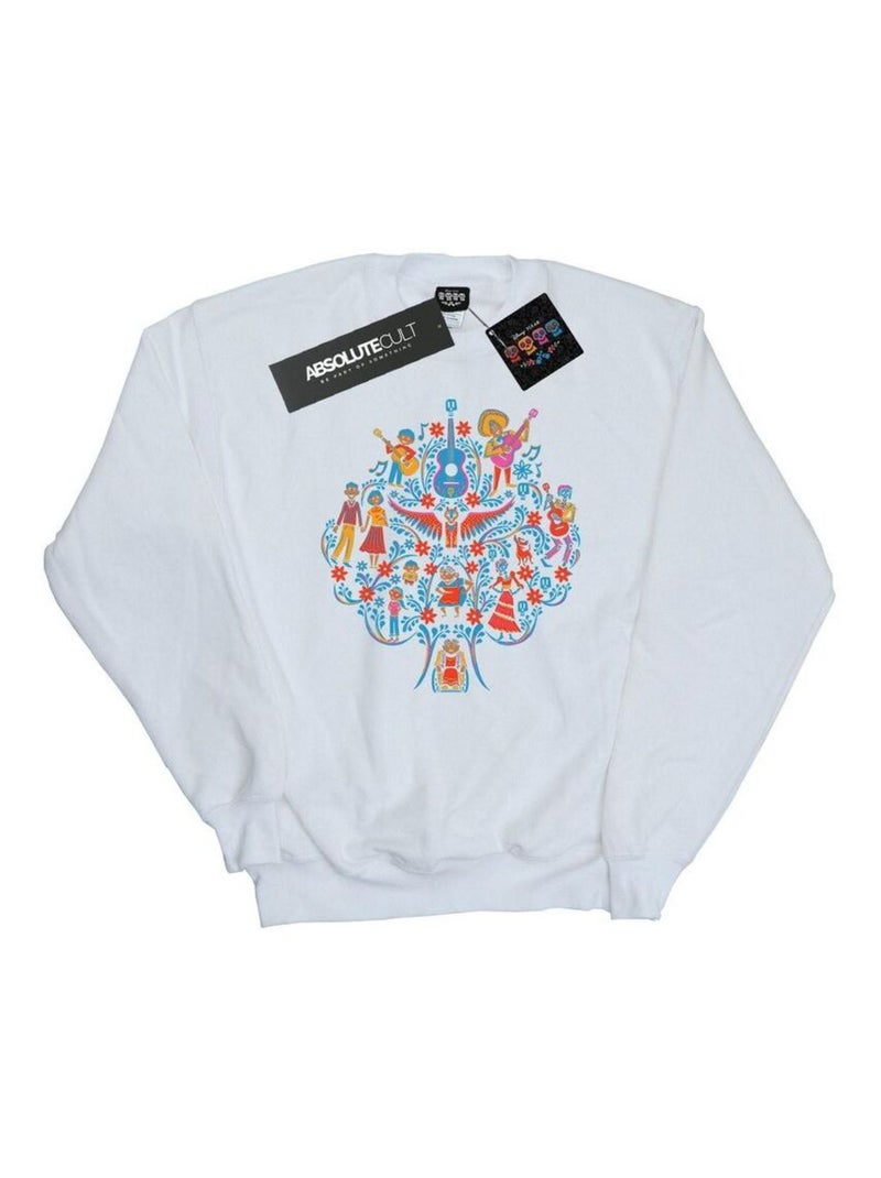 Disney - Sweat COCO Blanc - Kiabi