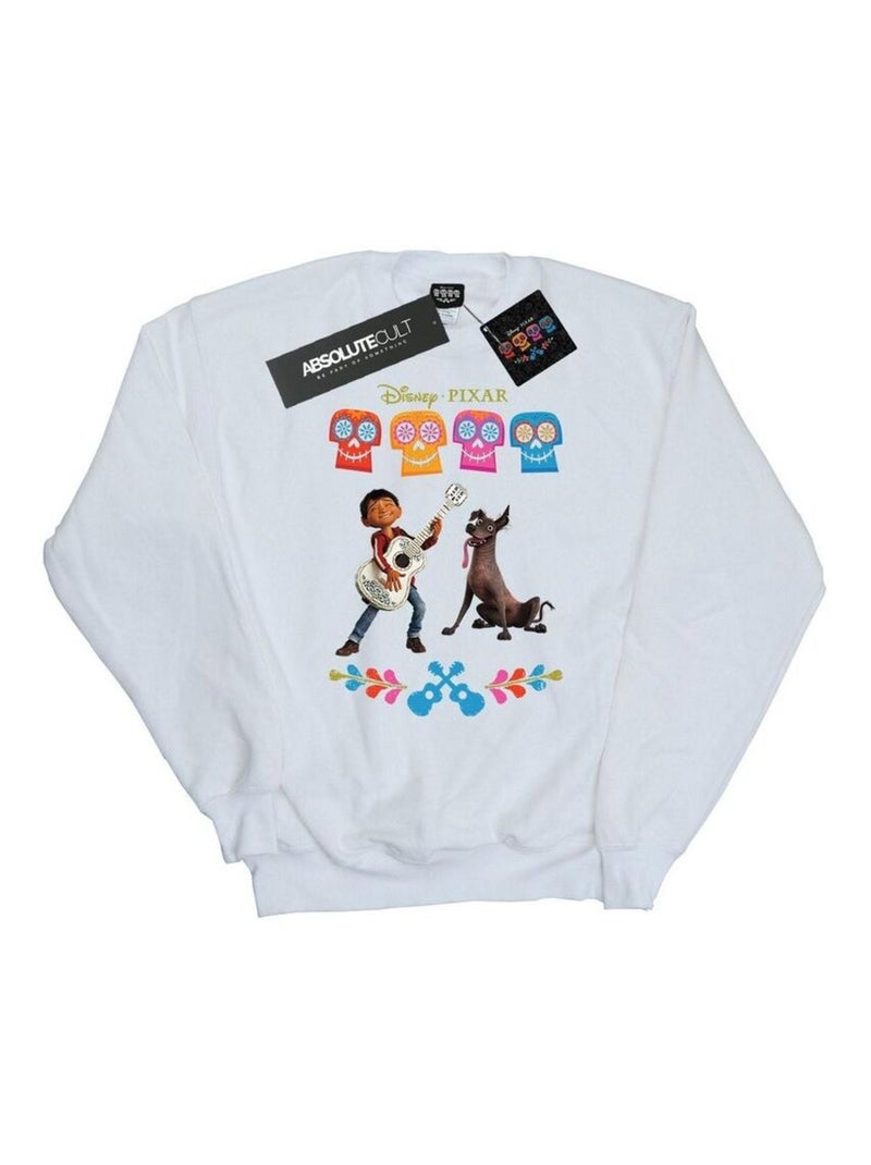 Disney - Sweat COCO Blanc - Kiabi
