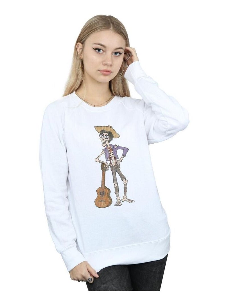 Disney - Sweat COCO Blanc - Kiabi