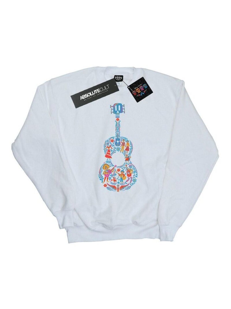 Disney - Sweat COCO Blanc - Kiabi