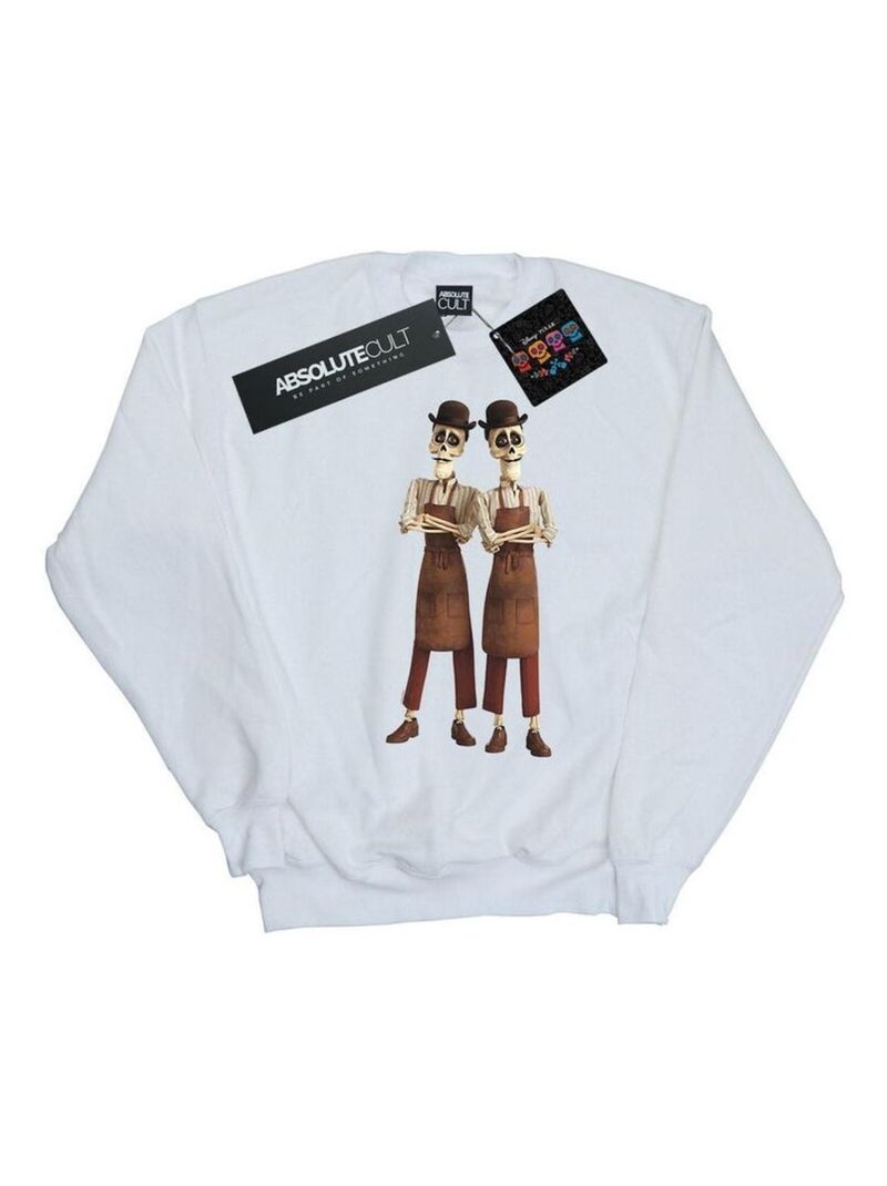 Disney - Sweat COCO Blanc - Kiabi