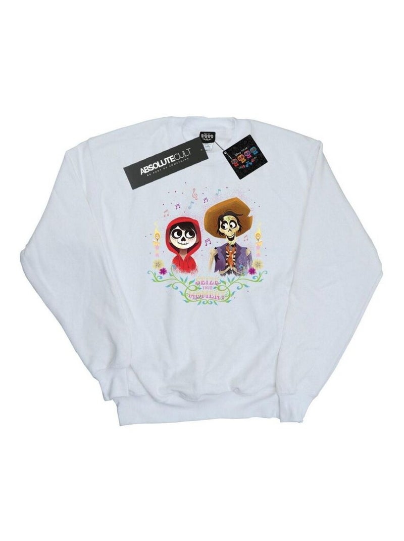 Disney - Sweat COCO Blanc - Kiabi