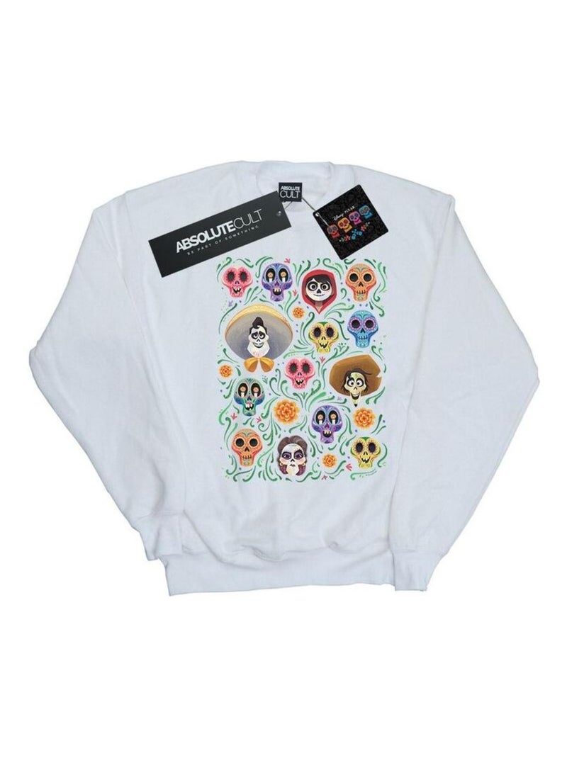 Disney - Sweat COCO Blanc - Kiabi