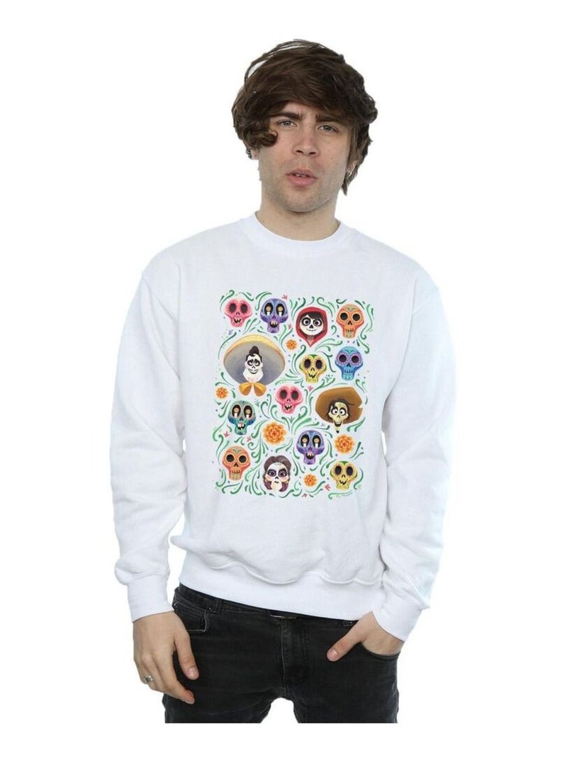 Disney - Sweat COCO Blanc - Kiabi