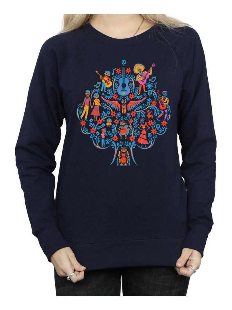 Disney - Sweat COCO Bleu marine - Kiabi