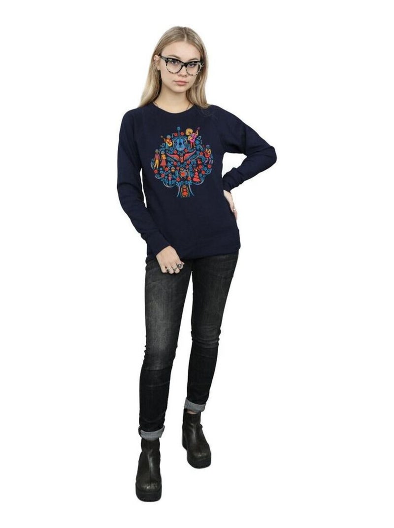 Disney - Sweat COCO Bleu marine - Kiabi