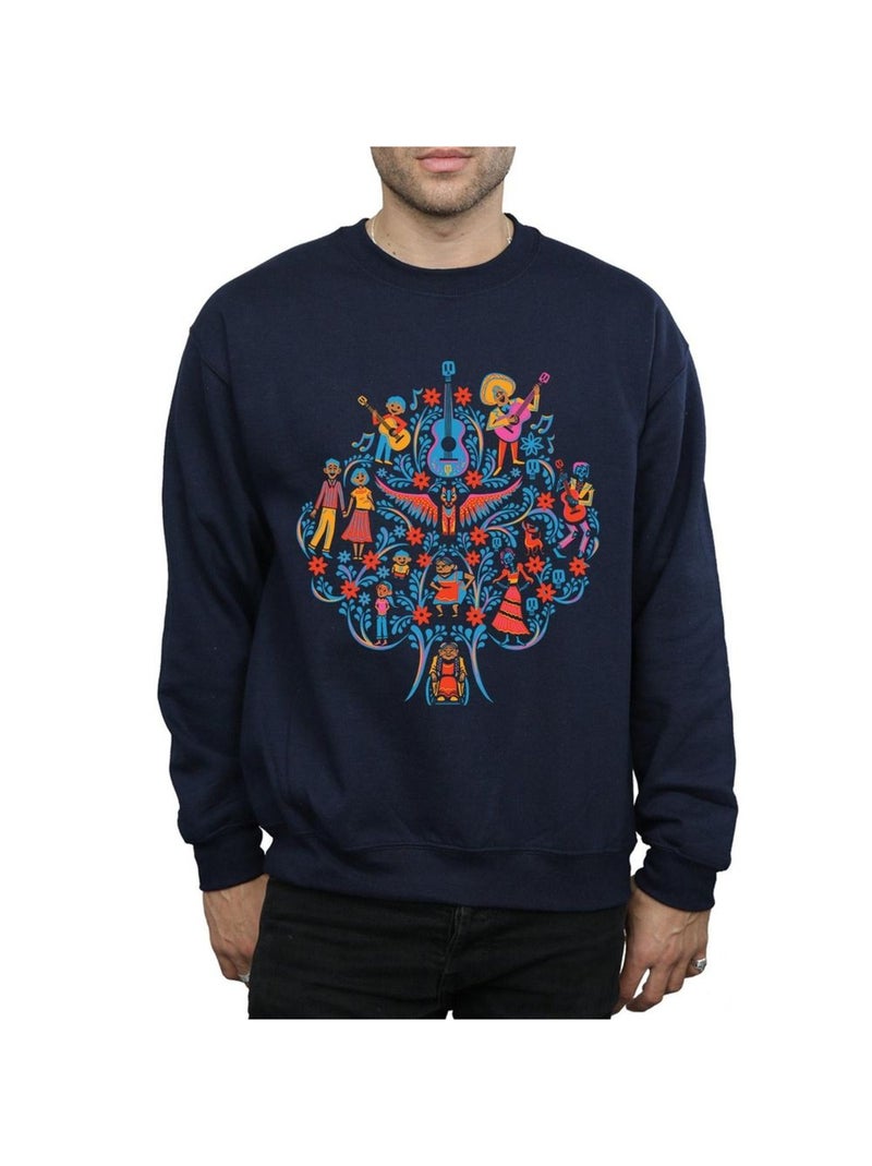 Disney - Sweat COCO Bleu marine - Kiabi