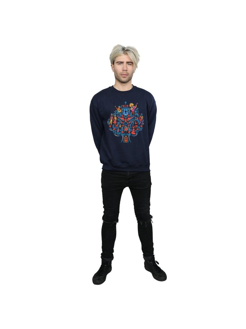 Disney - Sweat COCO Bleu marine - Kiabi