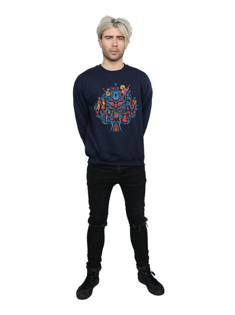 Disney - Sweat COCO Bleu marine - Kiabi