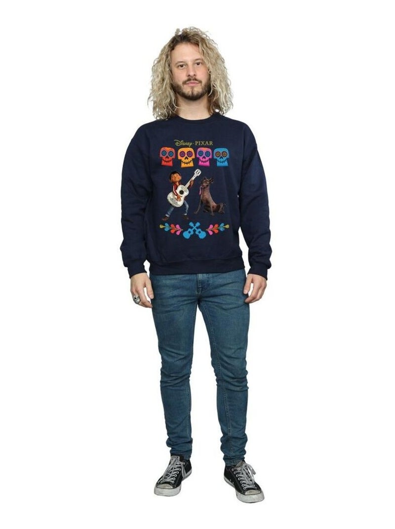 Disney - Sweat COCO Bleu marine - Kiabi