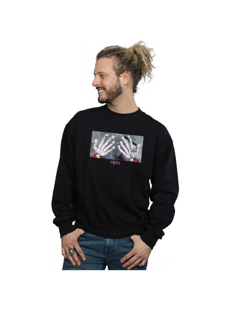 Disney - Sweat COCO HANDS Noir - Kiabi