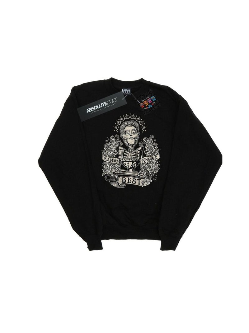 Disney - Sweat COCO MAMA KNOWS BEST Noir - Kiabi