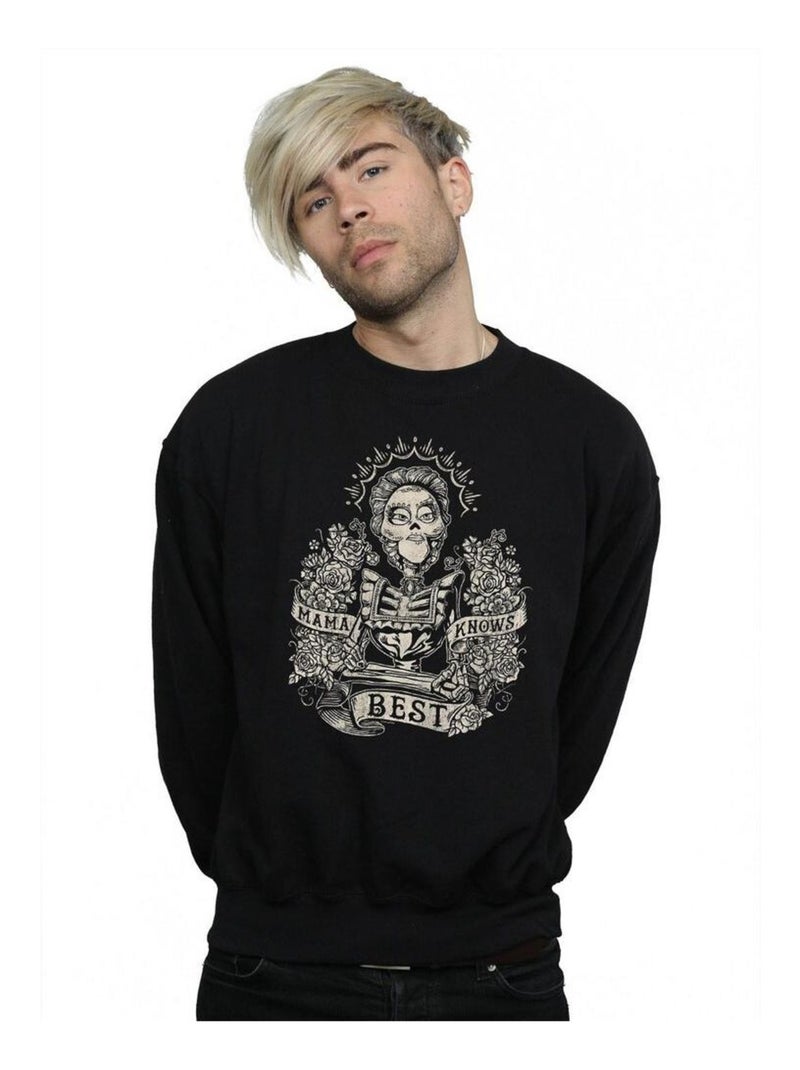 Disney - Sweat COCO MAMA KNOWS BEST Noir - Kiabi