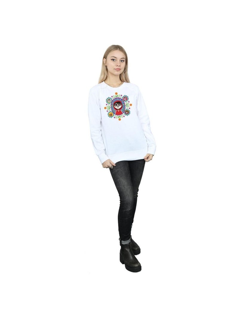 Disney - Sweat COCO REMEMBER ME Blanc - Kiabi